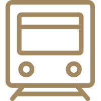 電車でお越しの方